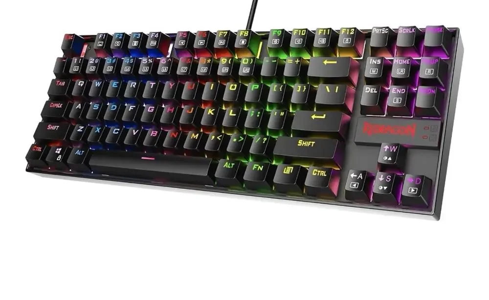 Redragon K552P Kumara RGB TKL Mechanical Gaming Keyboard Blue Switch USB